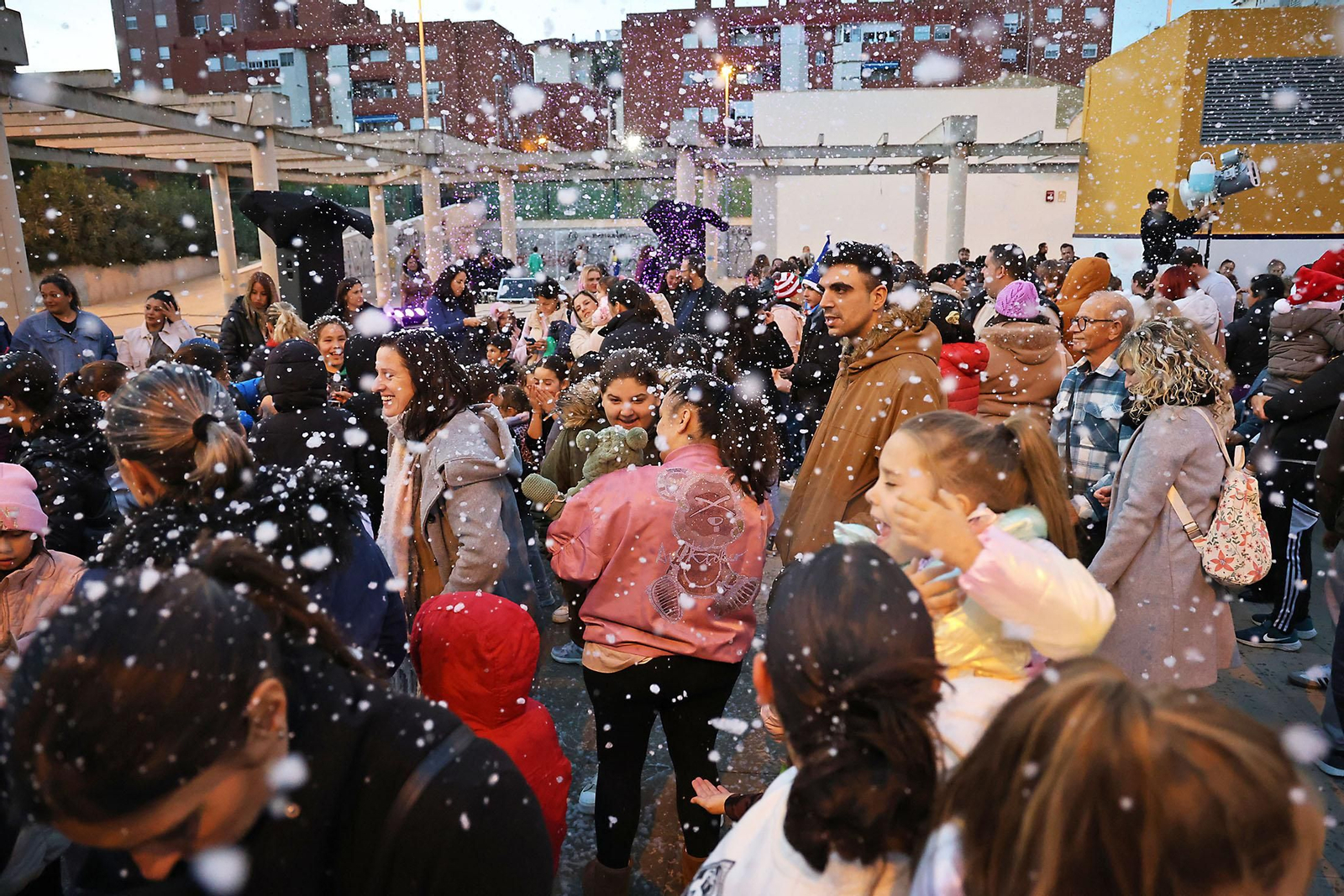 Imágenes de la última nevada de la Navidad en Huelva