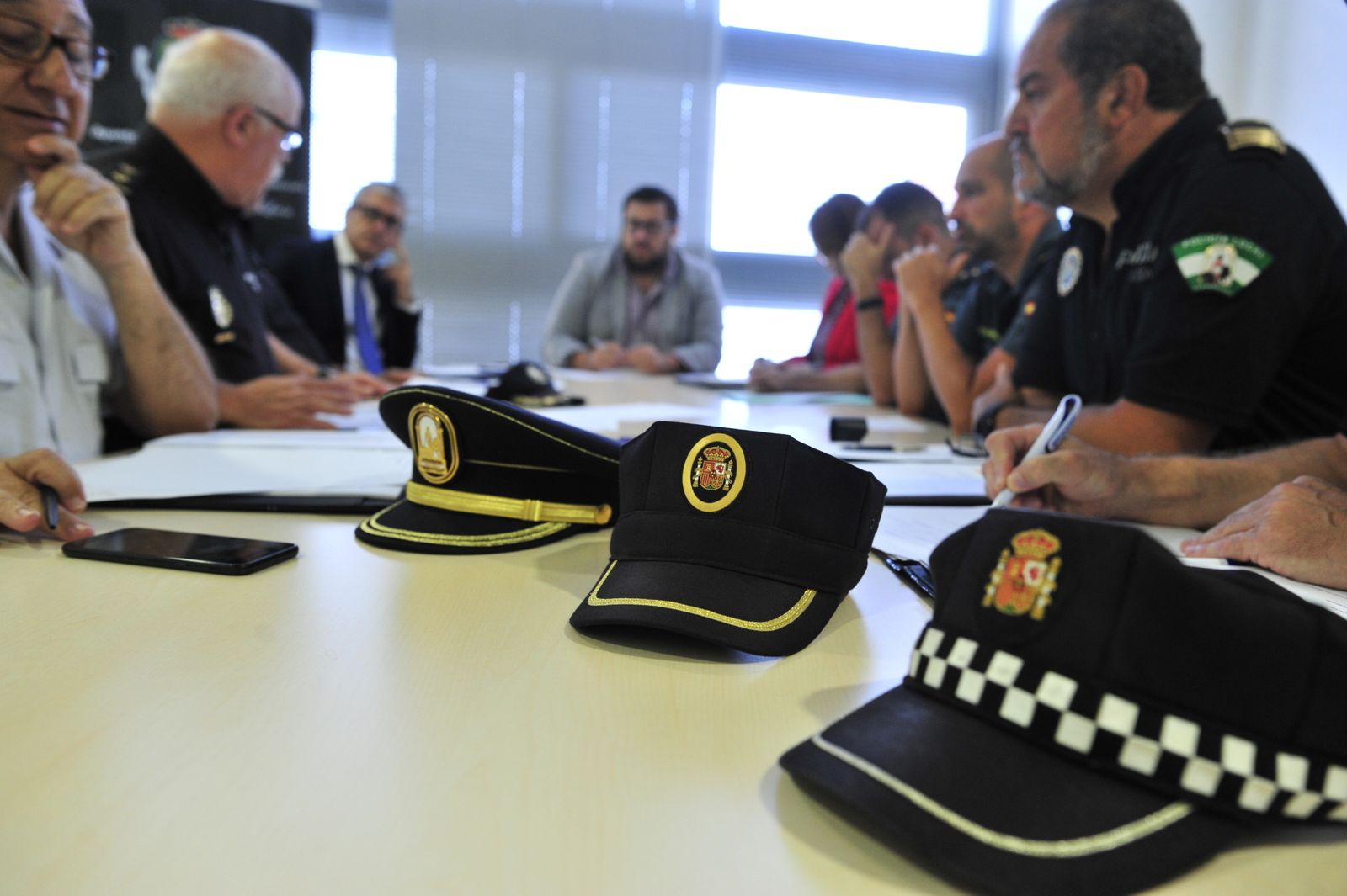 Reunión de la Junta Local de Seguridad.
