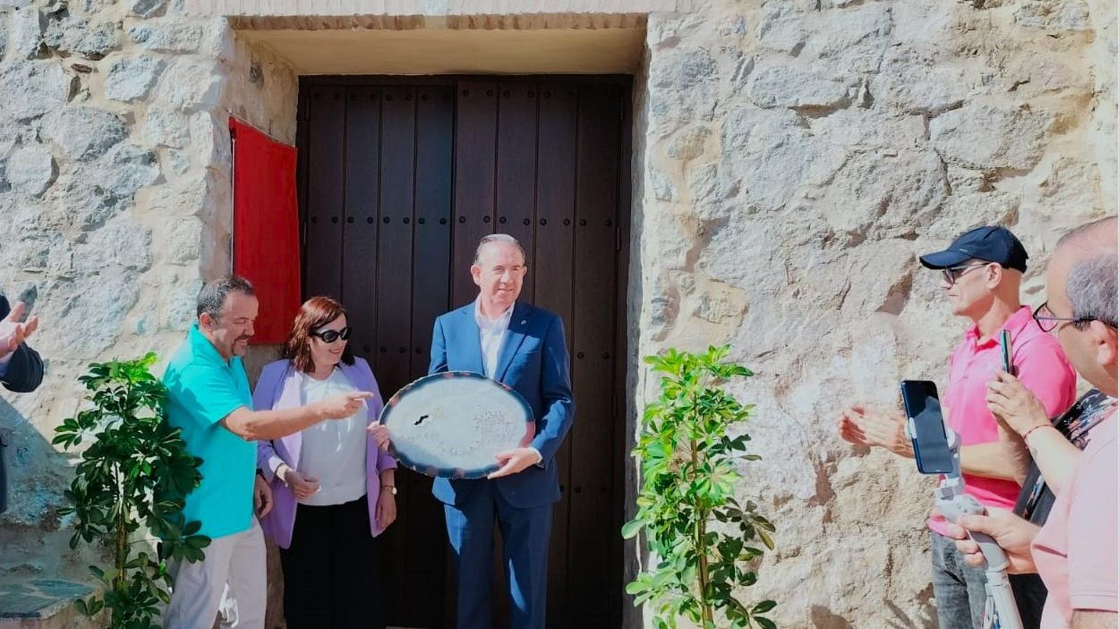Inauguración del Geomuseo de Aracena.