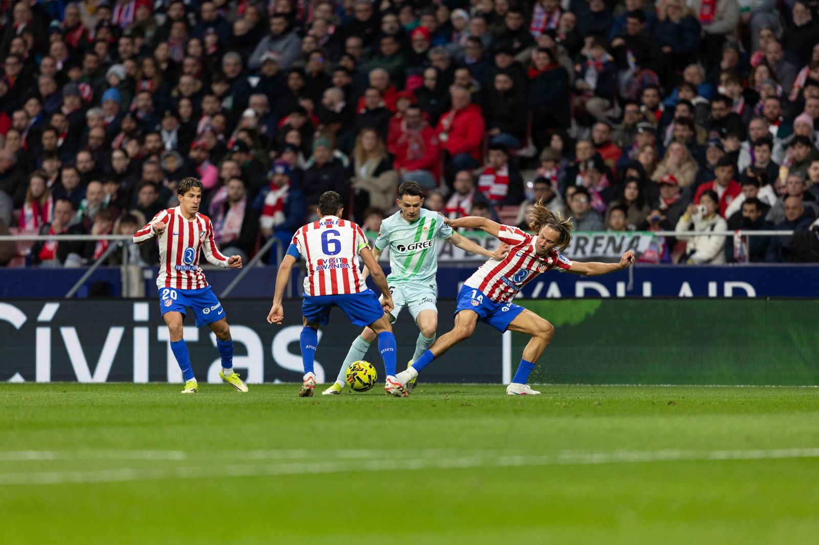 Las fotos del gran triunfo del Betis ante el Atlético