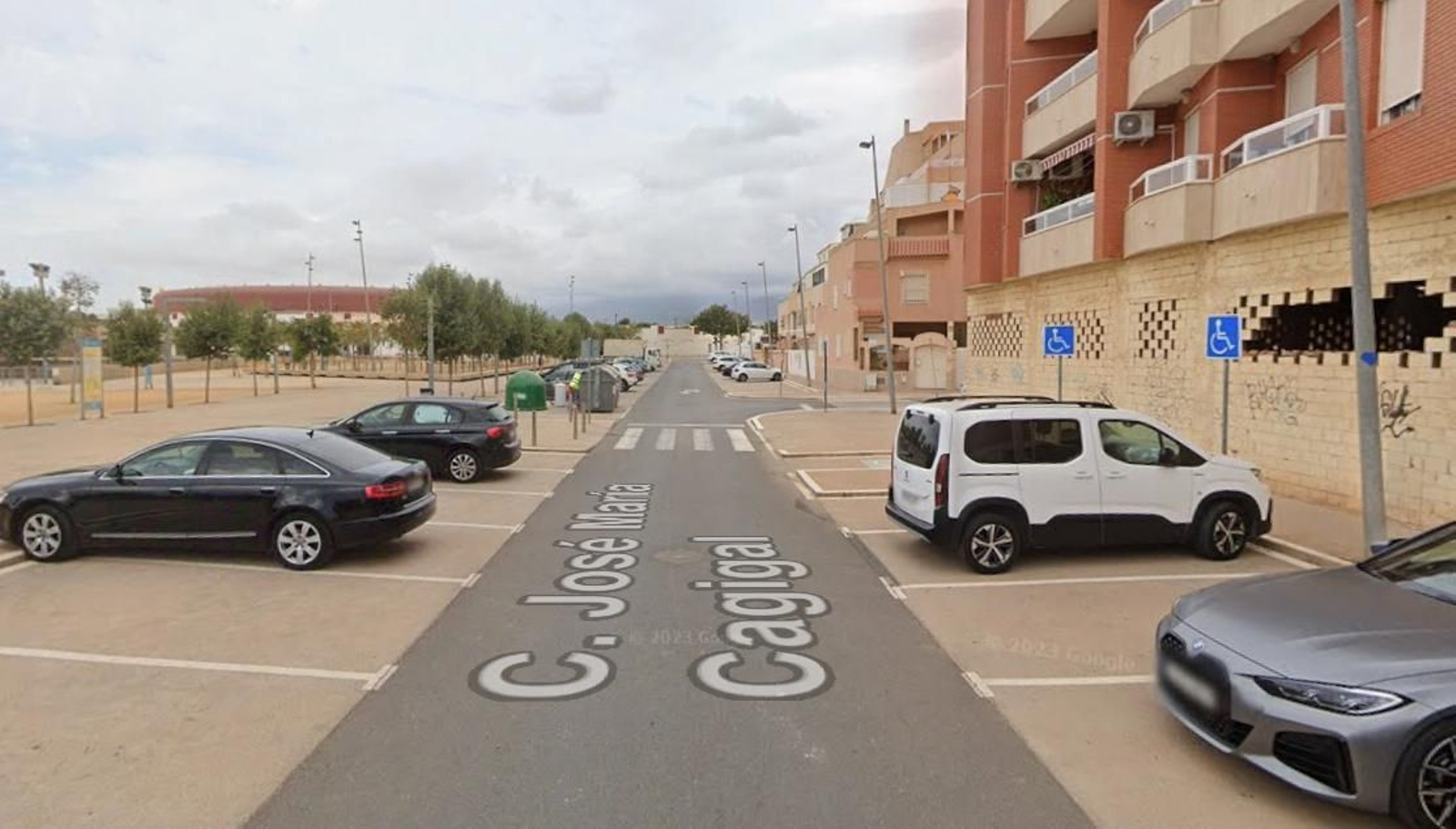 Calle José María Cagigal.