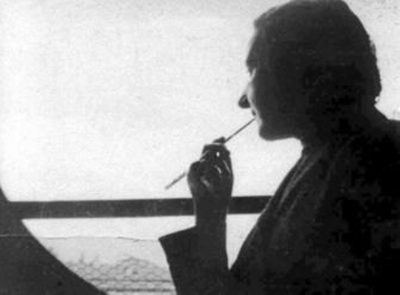 María Zambrano, en una imagen tomada en Cuba durante los años 40.