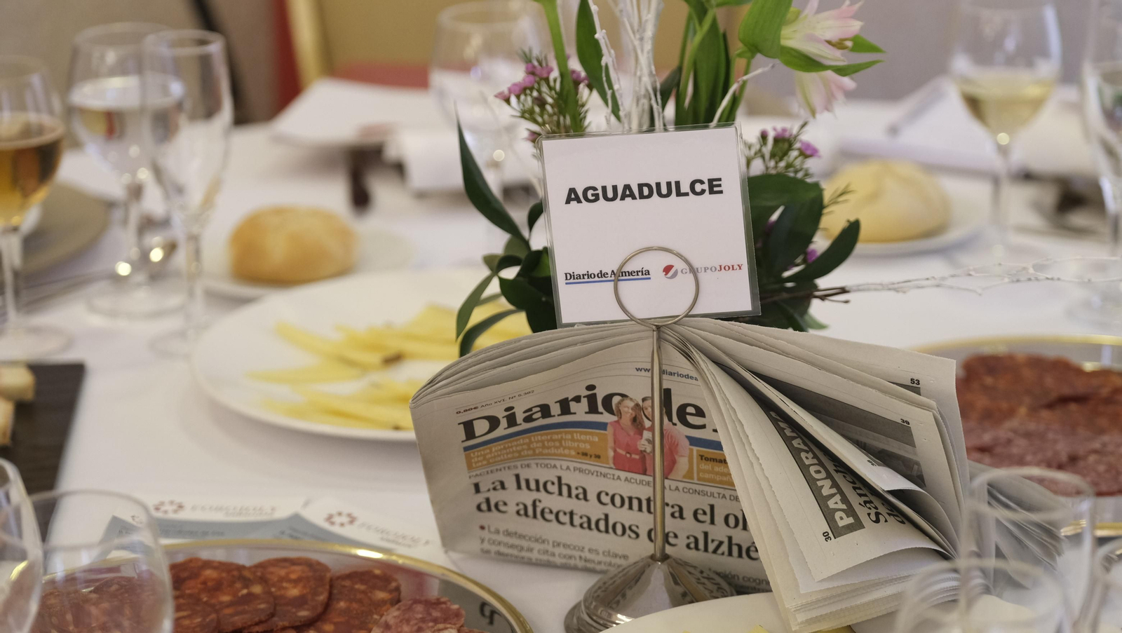Imágenes del Foro Joly en Almería, con el Gobernador del Banco de España, Pablo Hernández de Cos