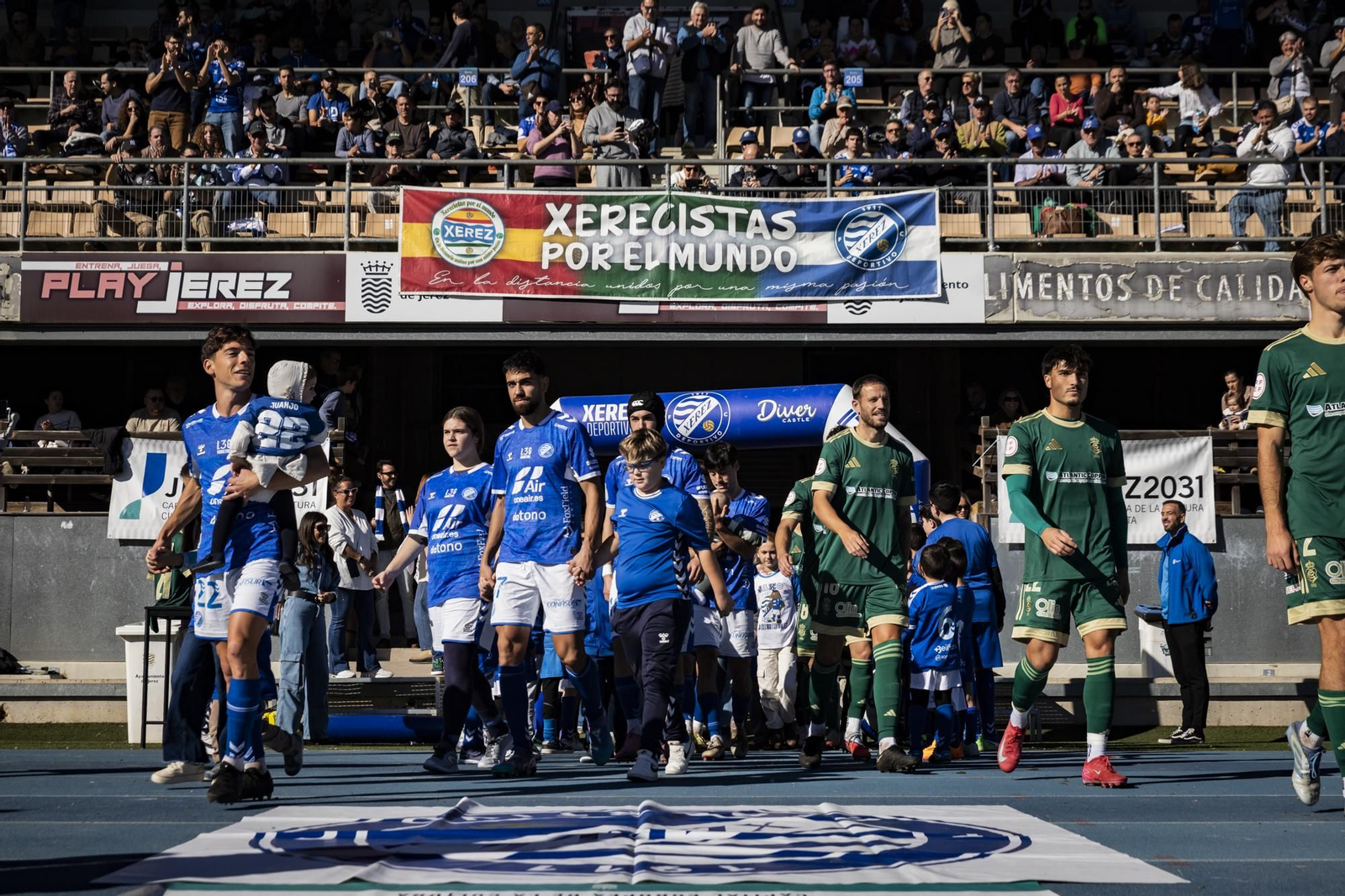 Las mejores imágenes del Xerez DFC-Recreativo de Huelva en Chapín