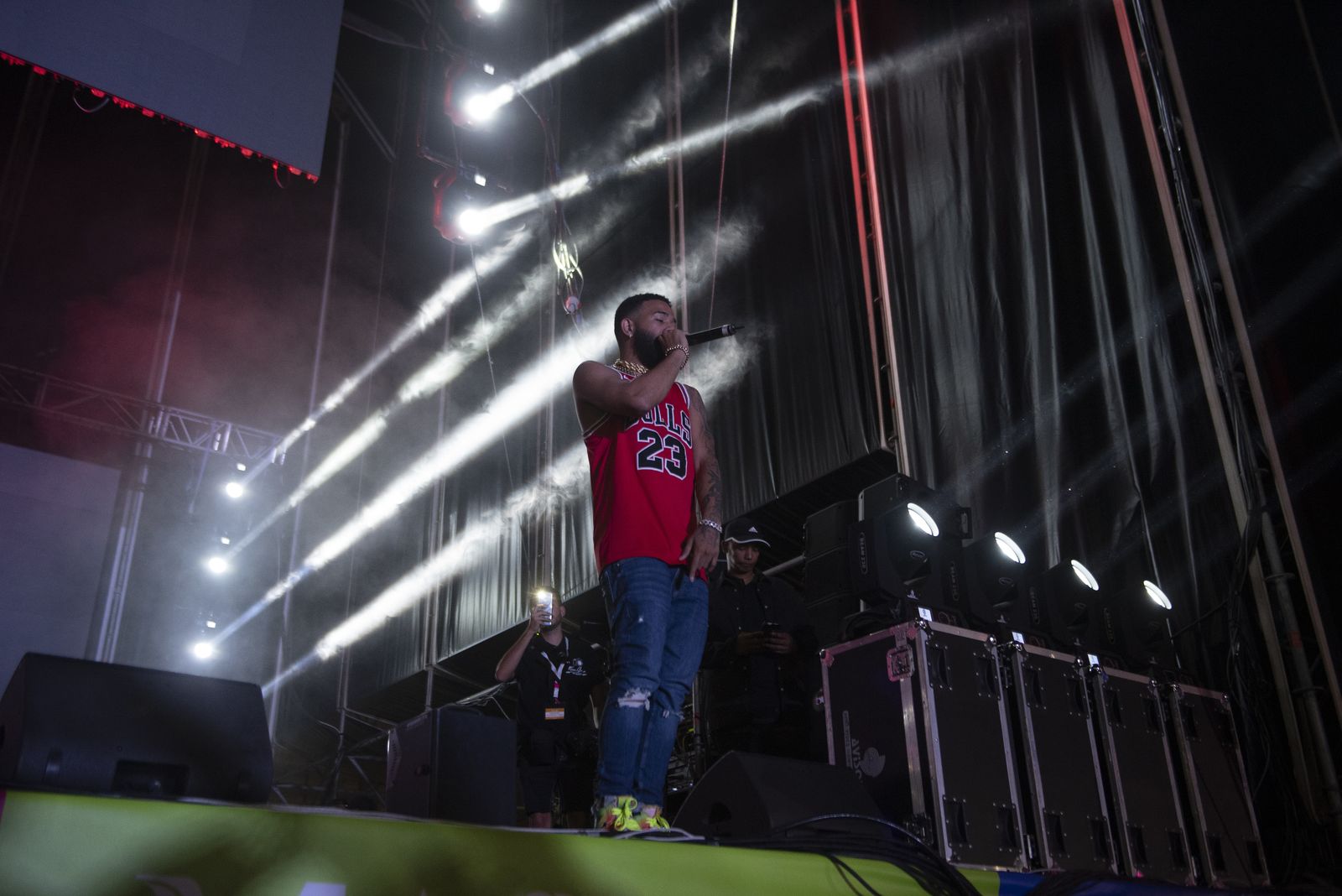 Las imágenes de  Lirico en la casa en el  Bienvenida Music Festival