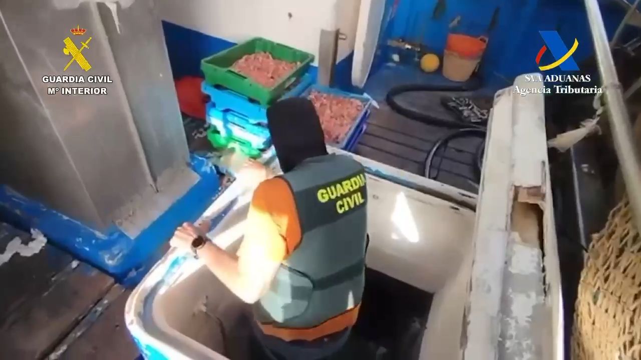 Detenidas 44 personas e incautadas casi cinco toneladas de hachís en un operativo desde el Campo de Gibraltar hasta el río Guadiana