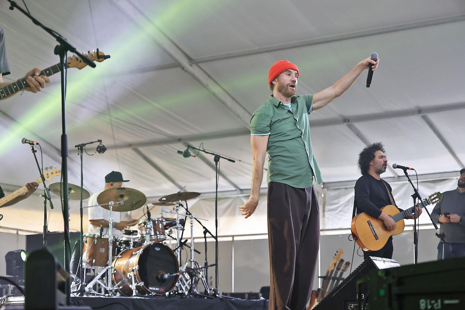 Imágenes del concierto de Macaco en el parque Alonso Sanchez