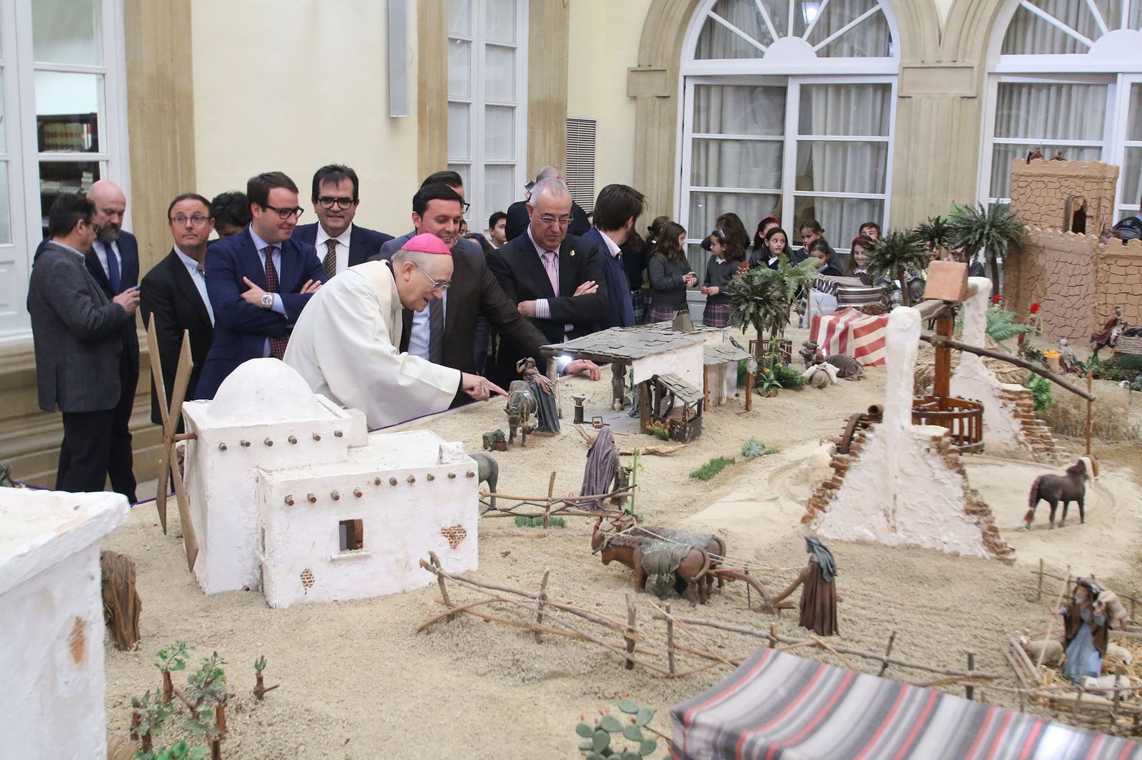 Fotogalería del Belén de Diputación