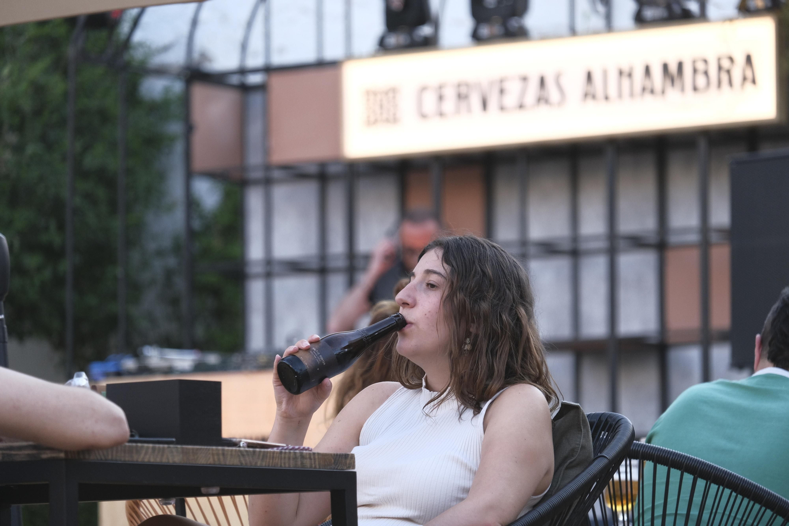 La presentación del Jardín Cervezas Alhambra de Córdoba, en imágenes