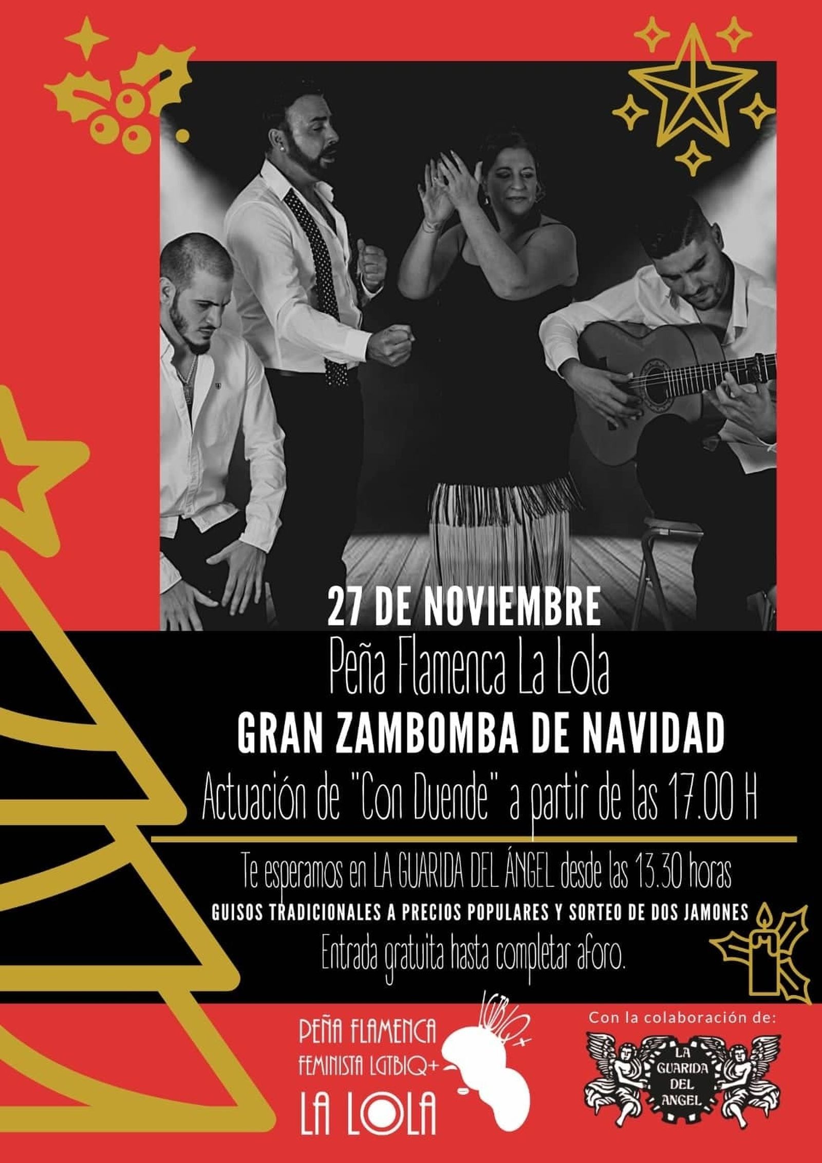 Zambomba en Peña Flamenca La Lola