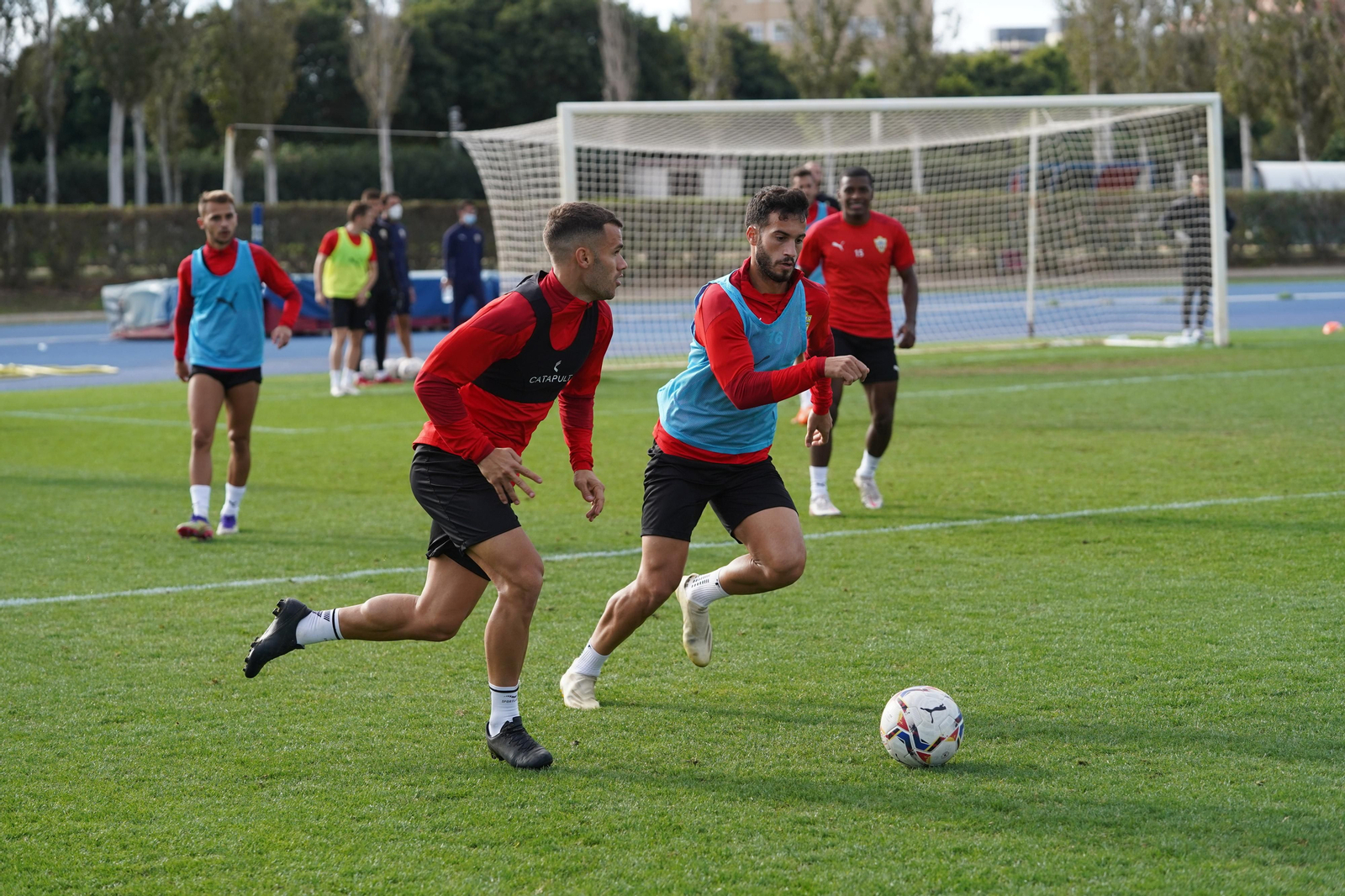 Fotogalería del entrenamiento del Almería, sábado 21