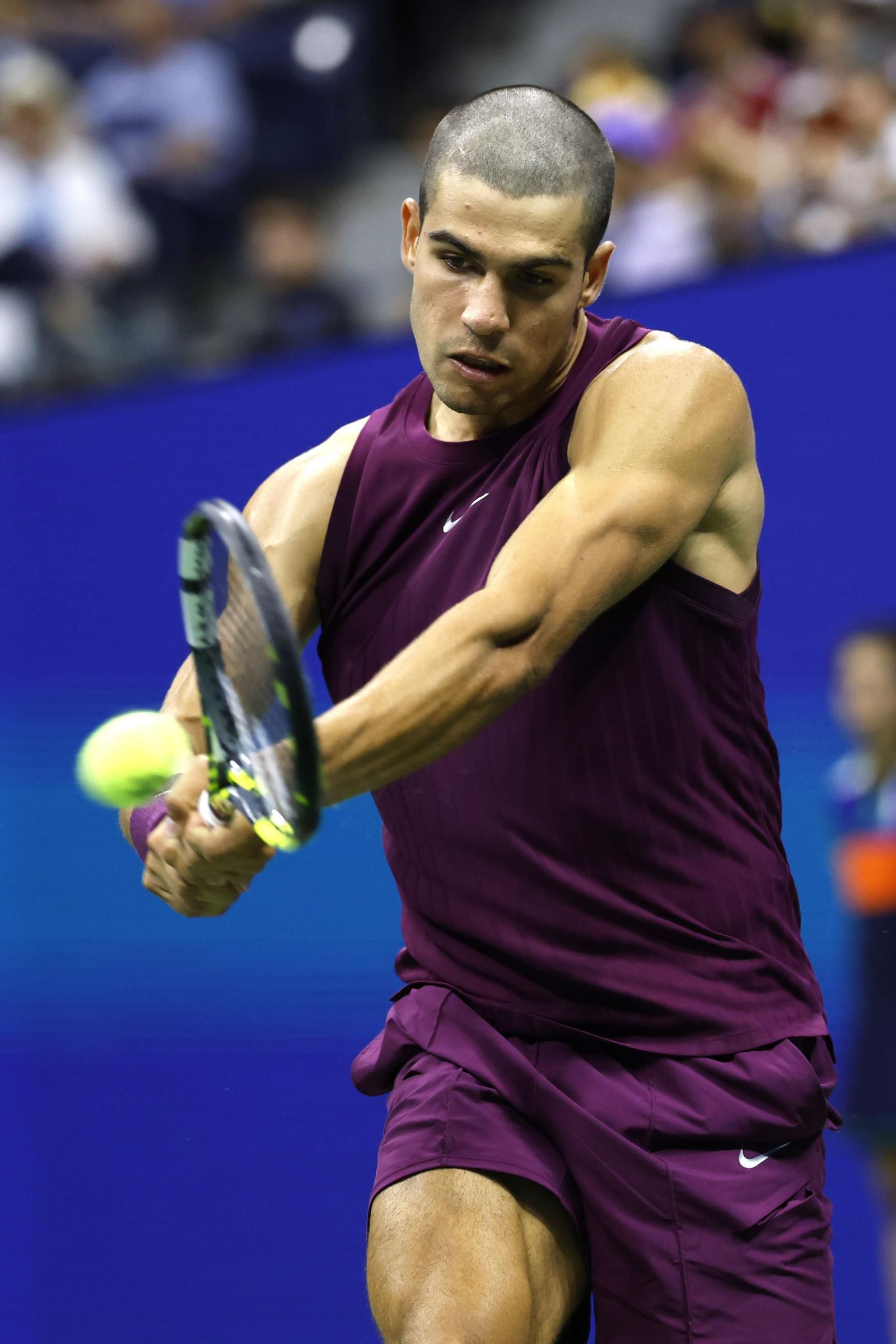 Las fotos del nuevo 'look' de Alcaraz en el Open USA