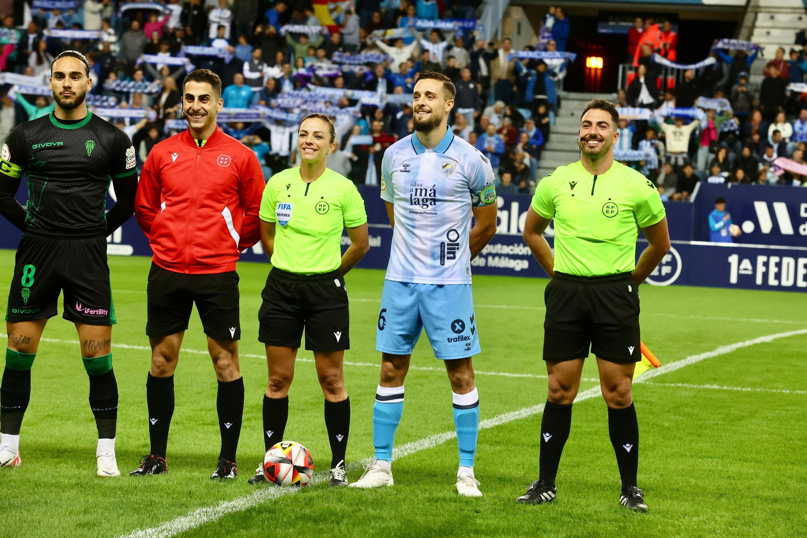 El Málaga CF-Córdoba, en fotos