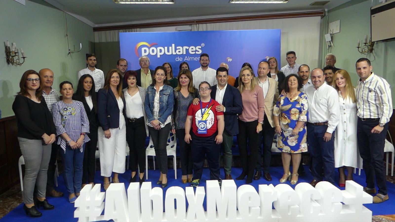 El PP presenta en Albox una candidatura con "albojenses formados, con ideas y honestos"