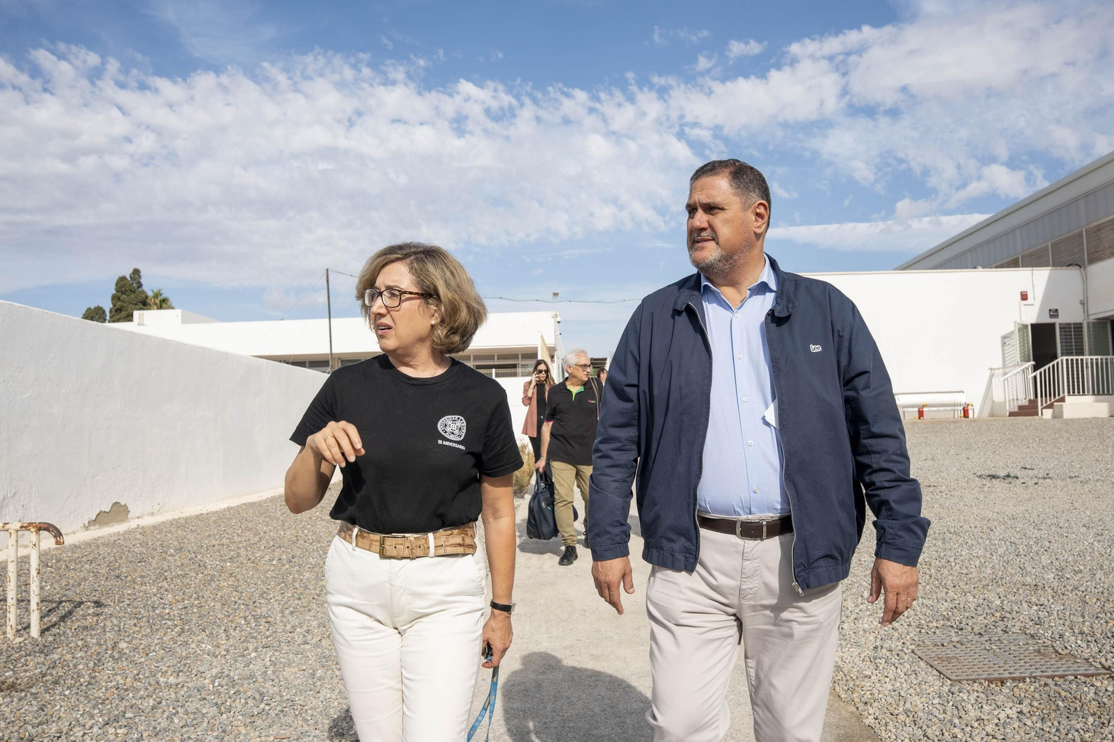 Visitamos el IES Sol de Portocarrero de La Cañada de San Urbano para ver las nuevas infraestructuras para FP en los centros educativos de la provincia de Almería, en imágenes
