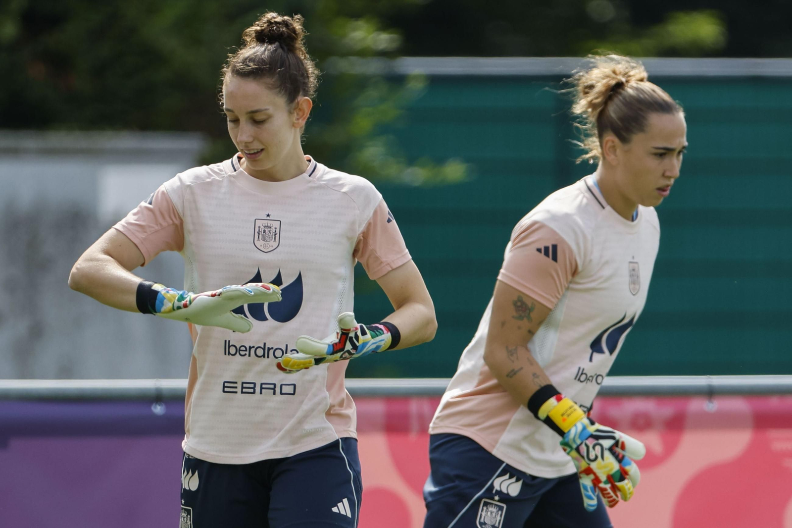 Las fotos de la selección española en la Eurocopa femenina de Suiza