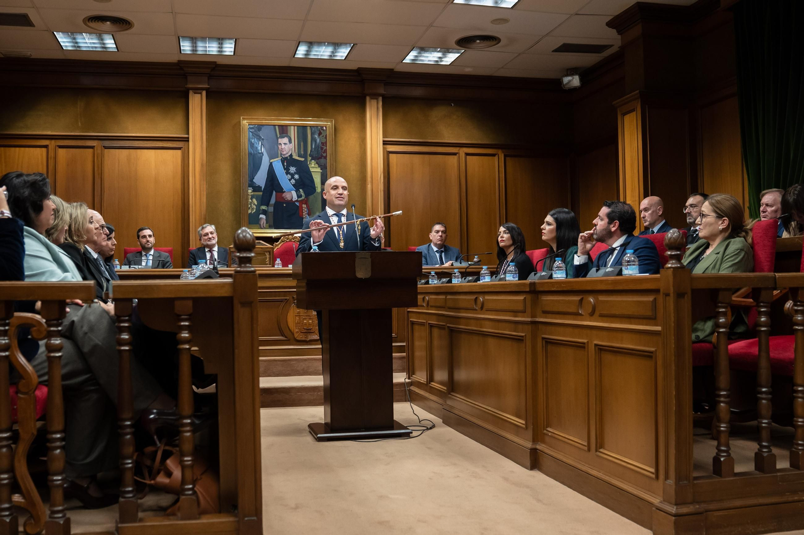 Así se ha vivido la investidura del nuevo presidente de la Diputación Provincial de Almería