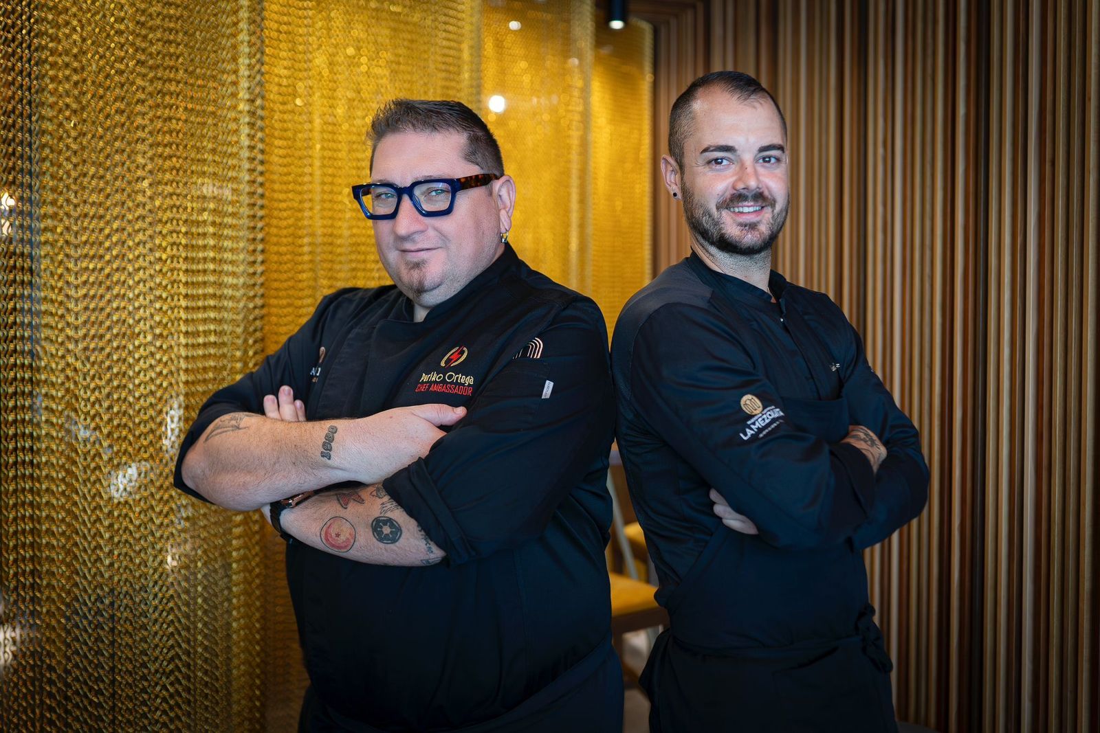 Periko Ortega y Luis Gutiérrez, chef y jefe de cocina de ReComiendo