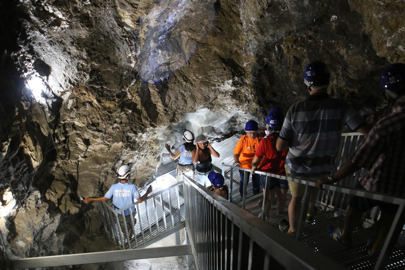 Fotogalería de la Geoda Gigante de Pulpí