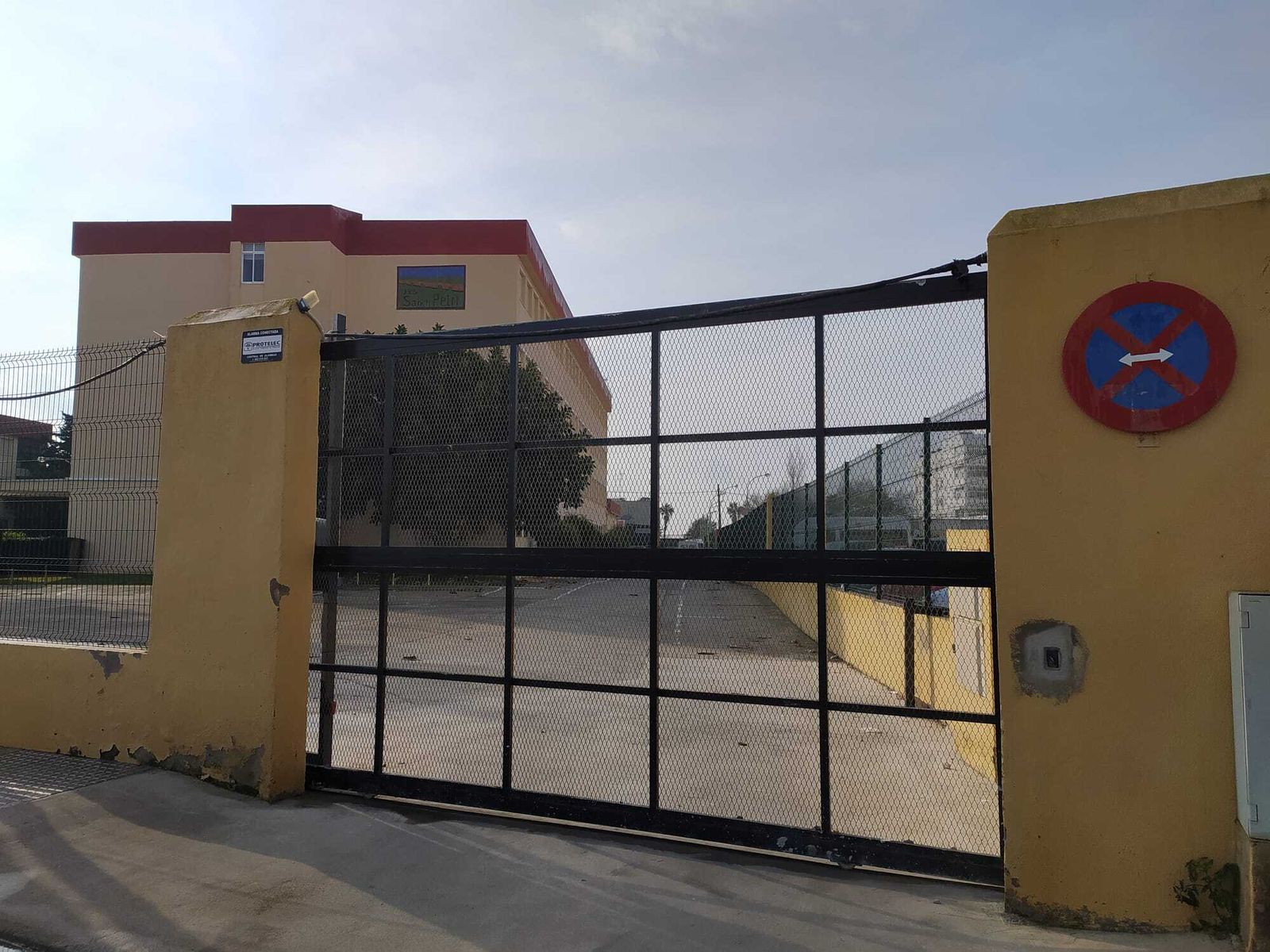 El IES Sancti Petri, en San Fernando.