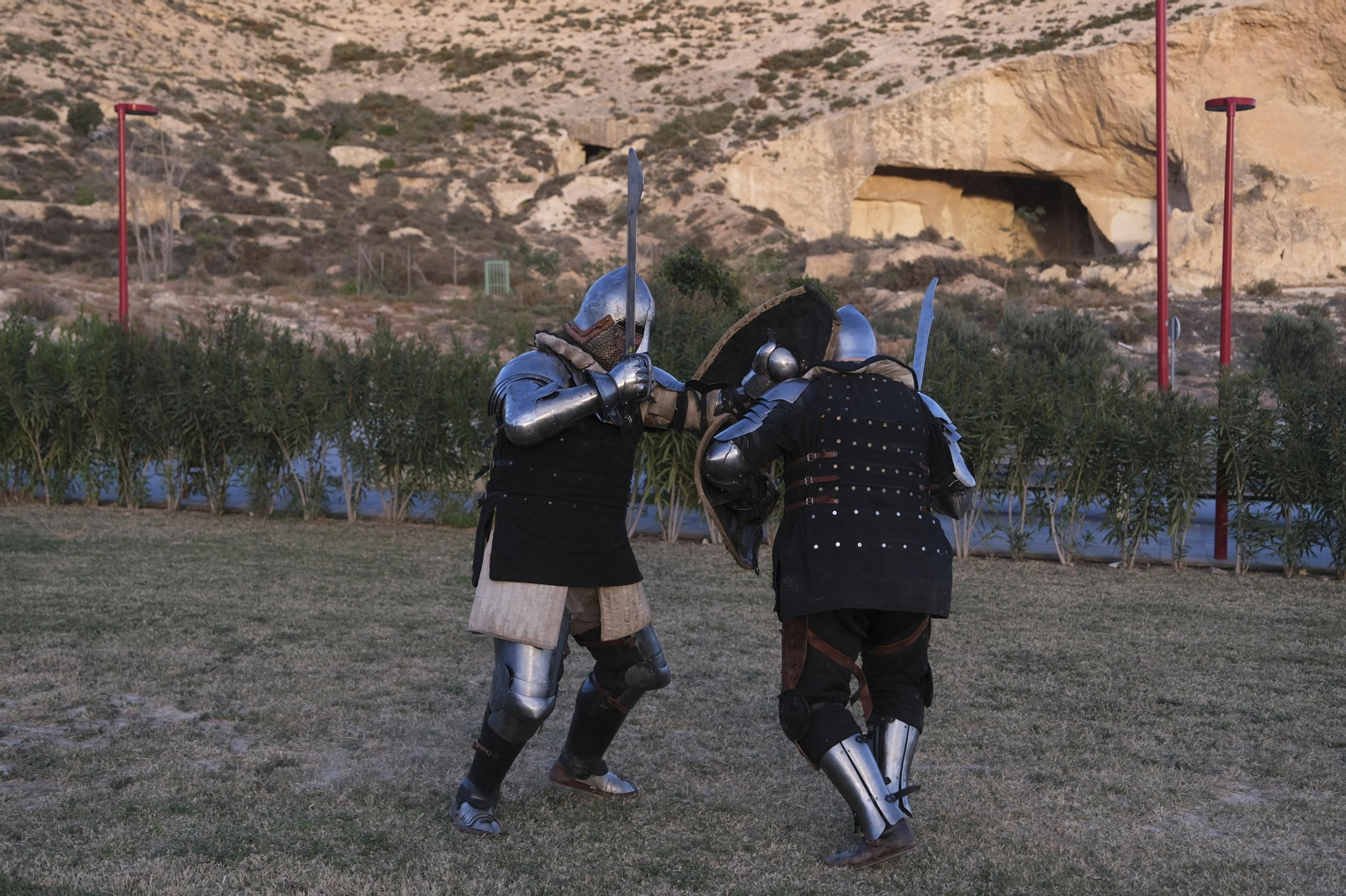 Fotogalería de los combates medievales en Almería