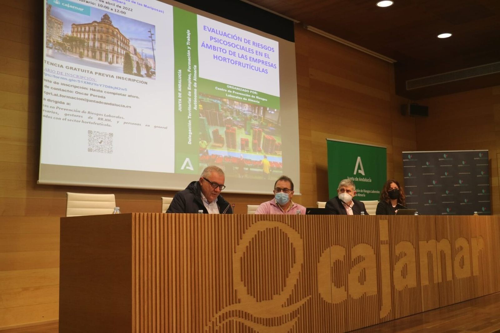 Jornada sobre riesgos psicosociales en empresas hortofrutícolas