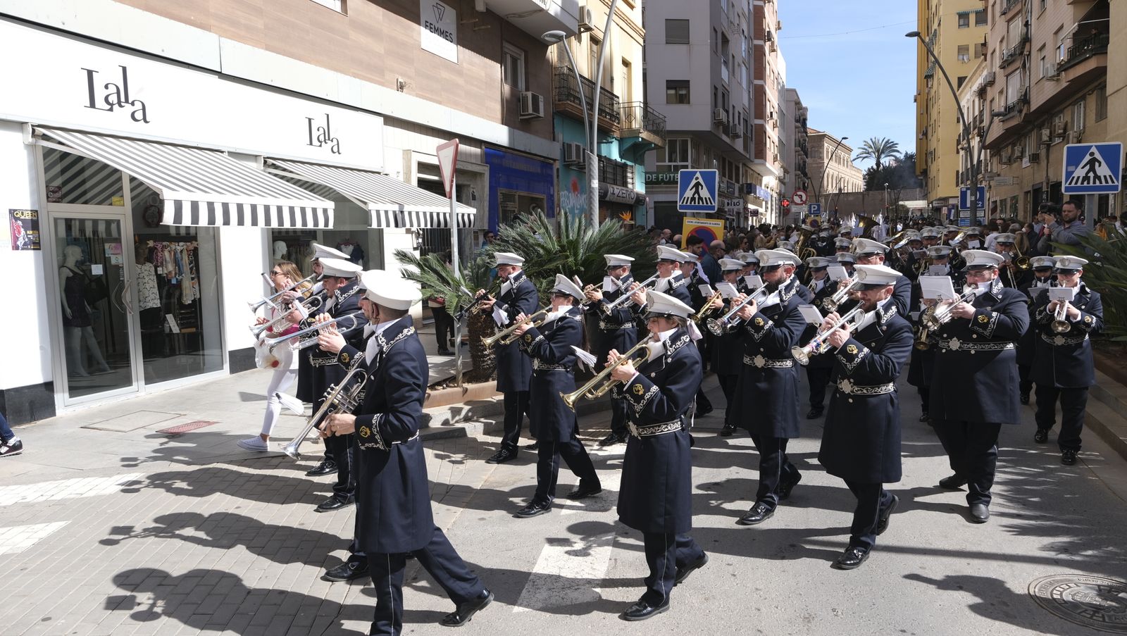 Fotogalería de la procesión de La Borriquita en Almería. Semana Santa 2022.