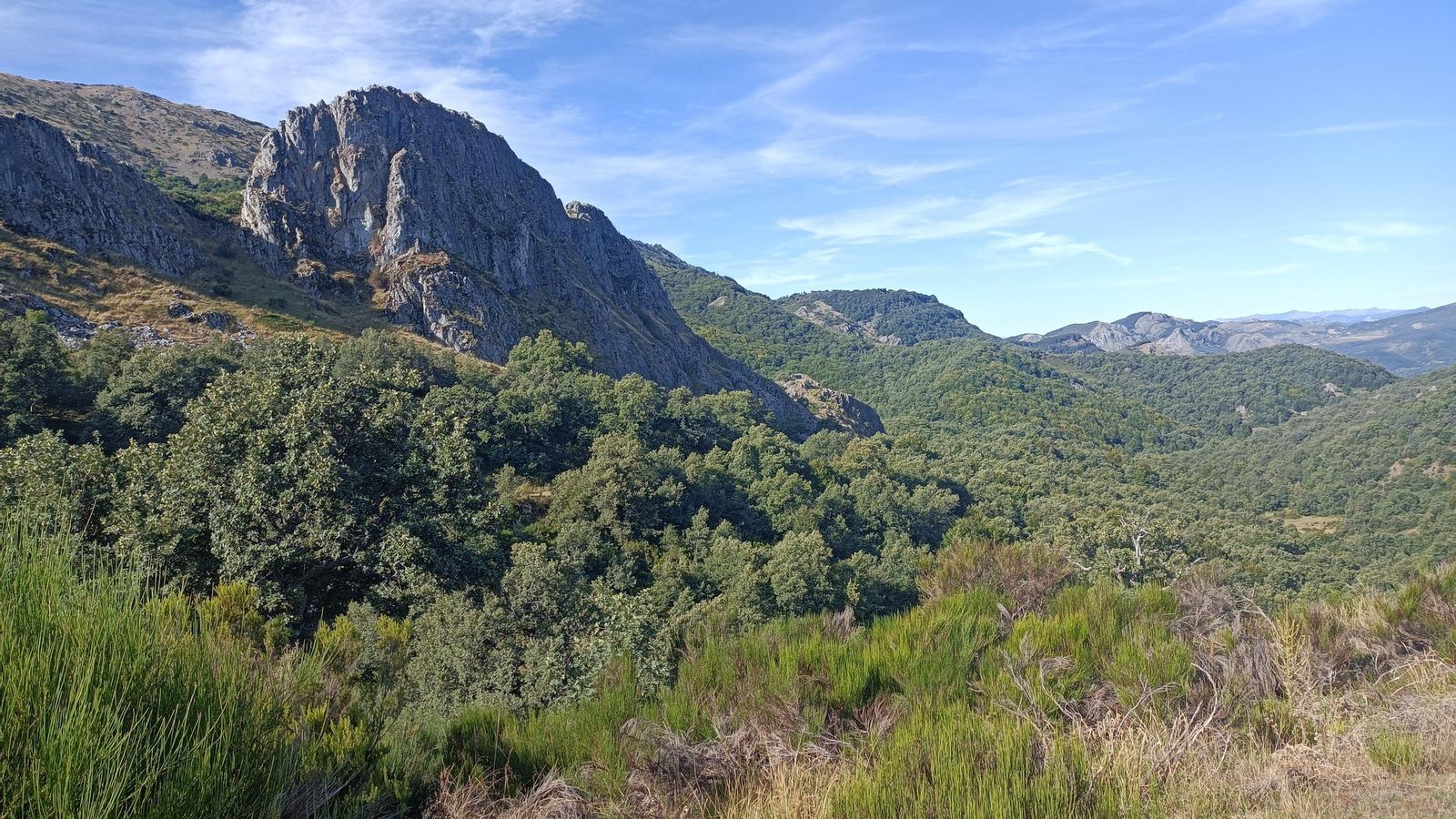 Esta etapa ofrece una vistas impresionantes, en las primeras estribaciones de los Picos de Europa.