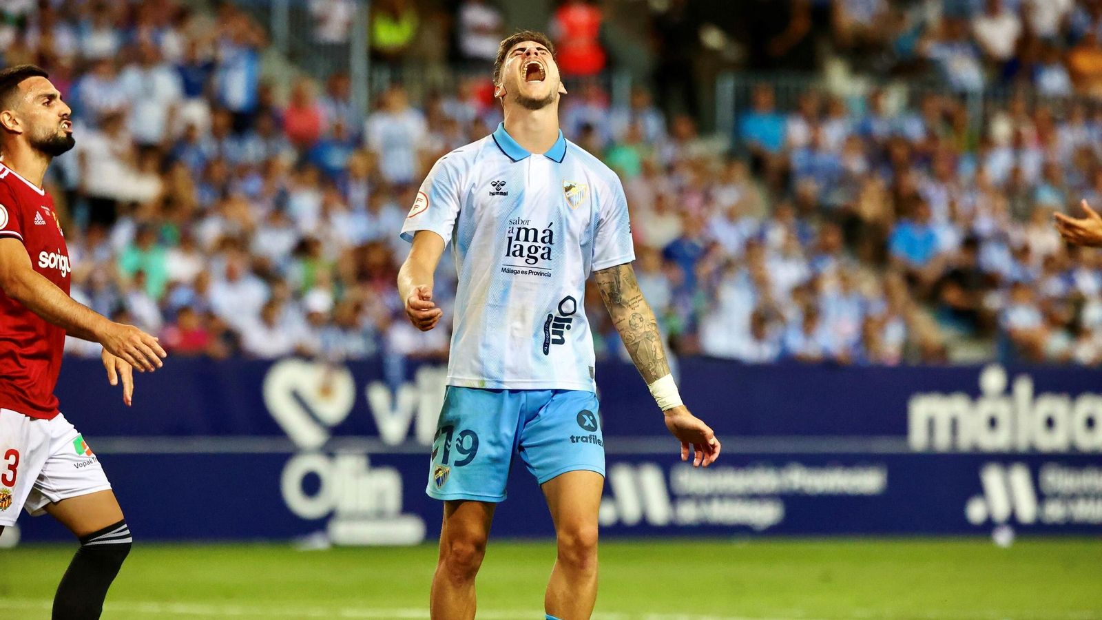 Roberto, su paso por el Málaga CF en fotos