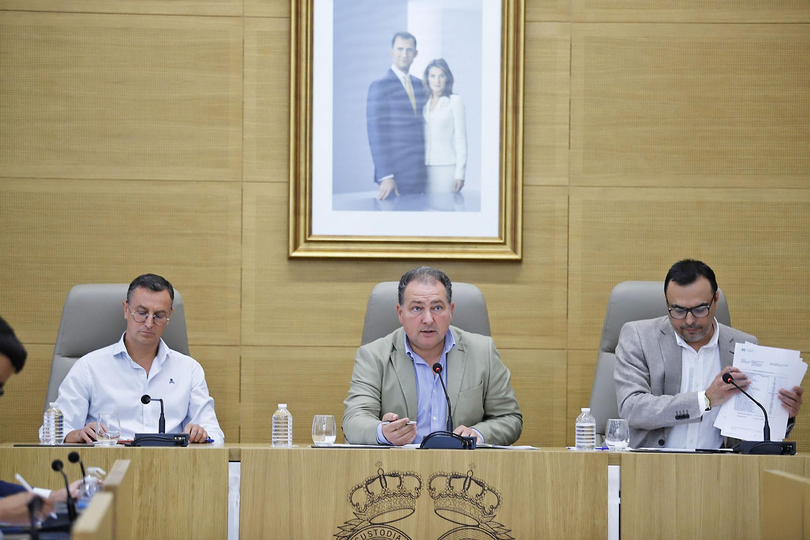 Imágenes del Pleno Extraordinario en la Diputación