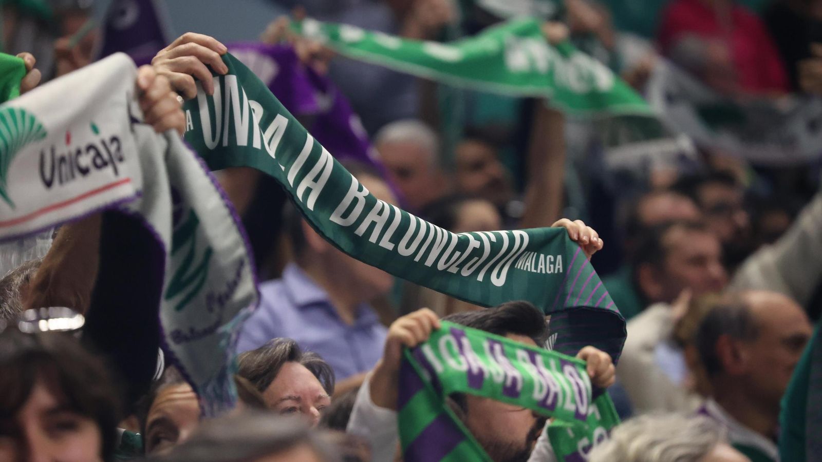 Búscate en las gradas del Carpena en el Unicaja-Breogán