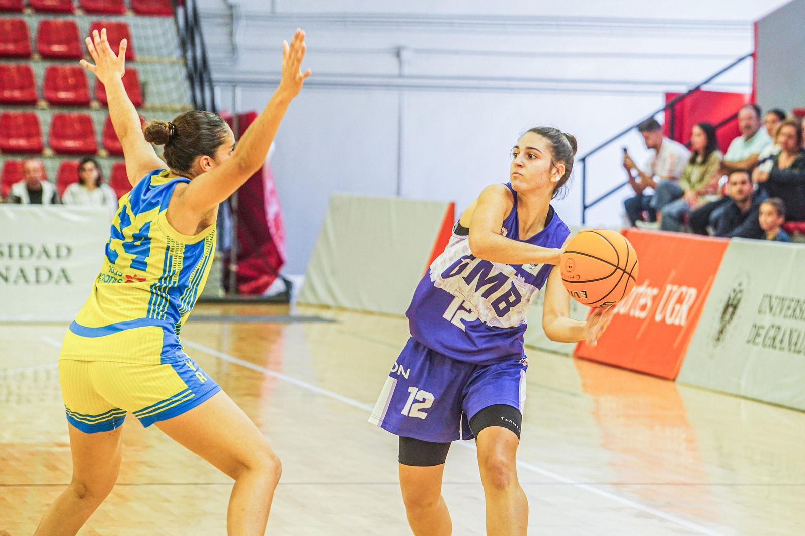 Alba Vigo en un duelo anterior.