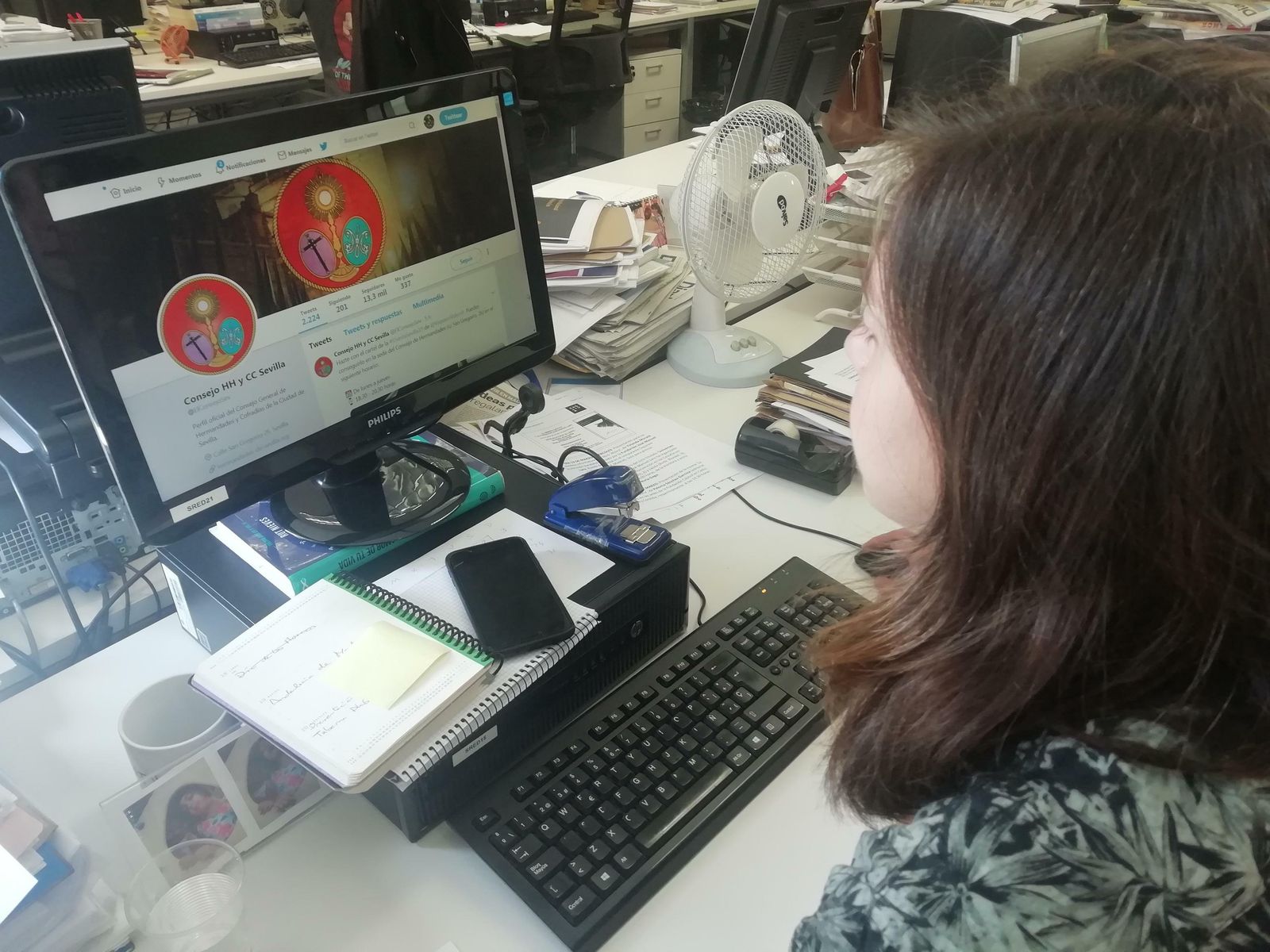 Cada año aumentan los usuarios de redes sociales de las hermandades