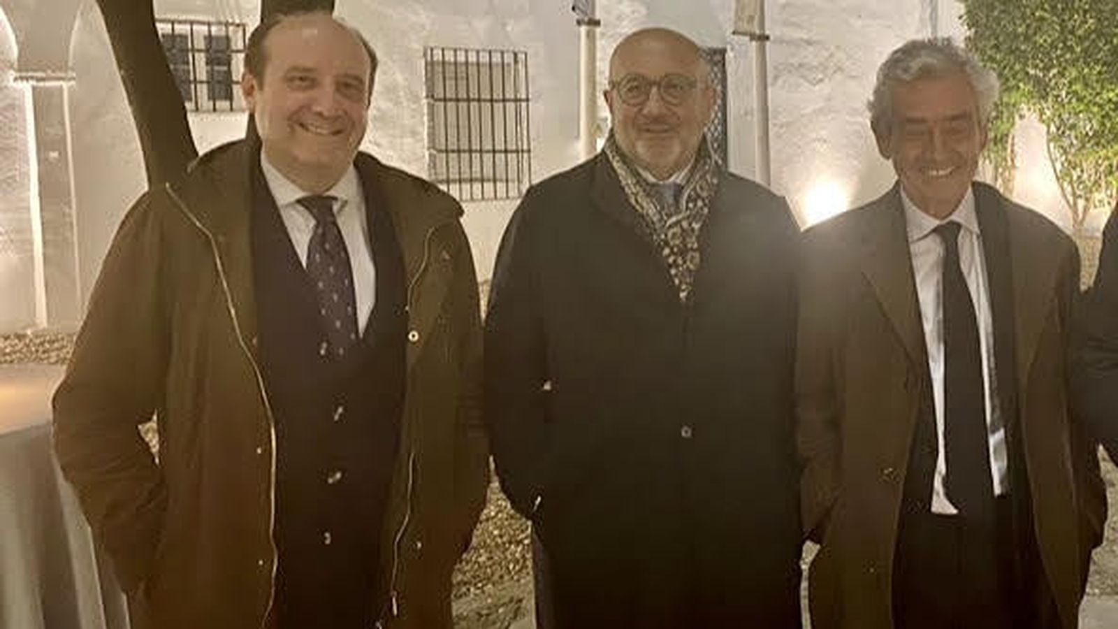 Joaquín Moeckel, Manuel Marchena y José María Pacheco.