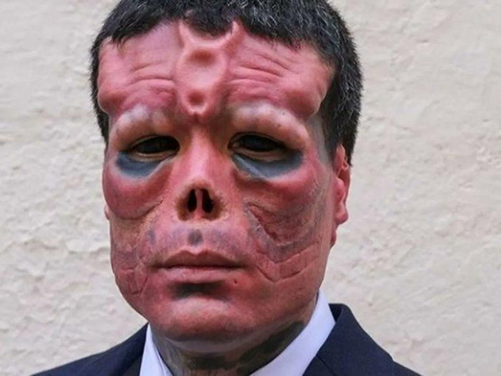 El venezolano Henry Damon, convertido en la vida real en Red Skull