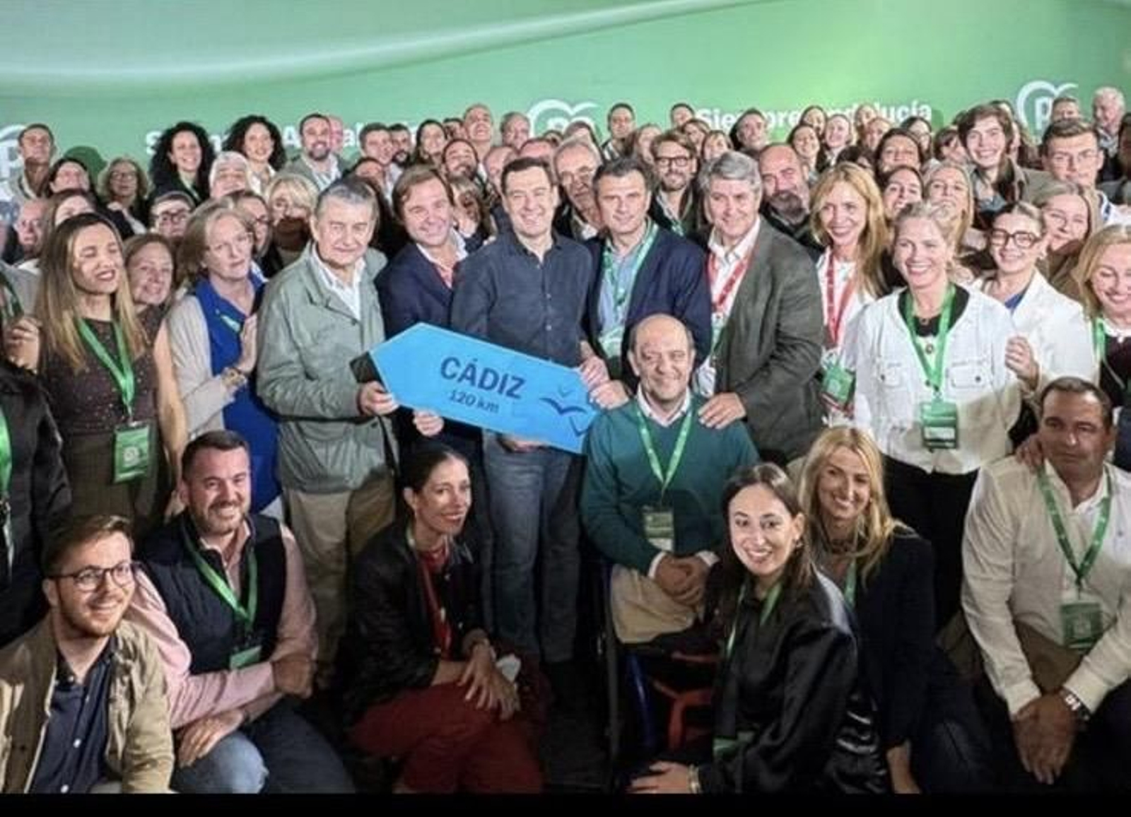 Excursión gaditana para pelotear al Querisísimo Líder