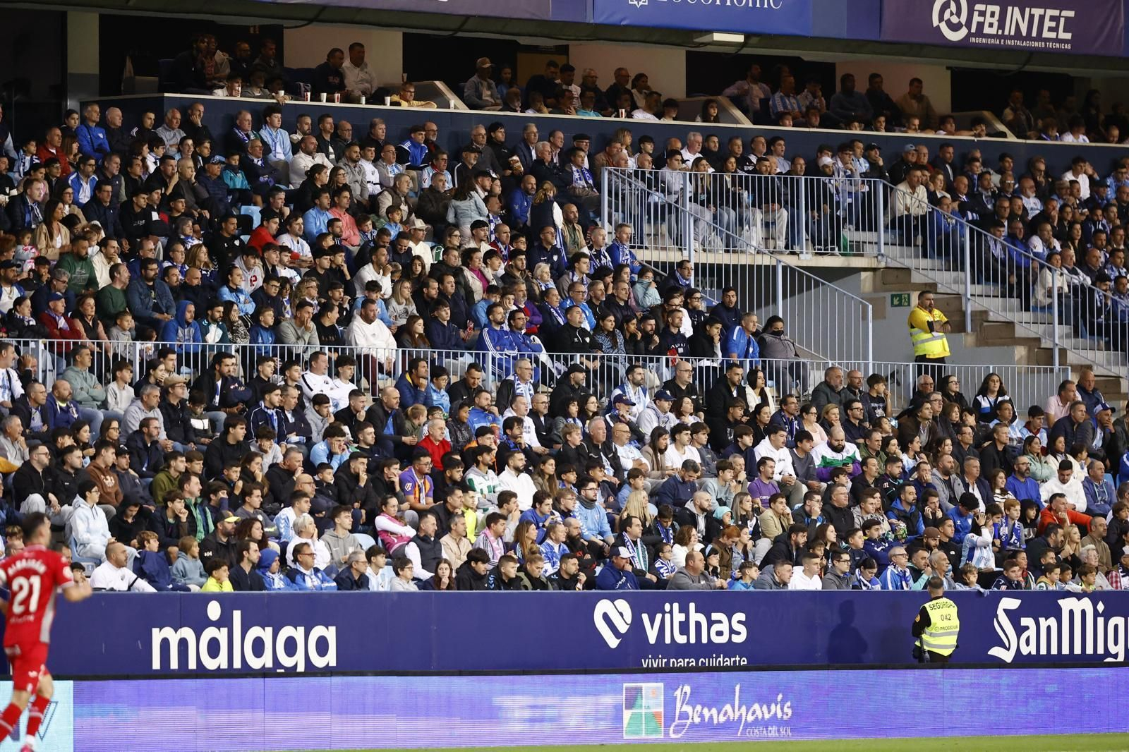 Búscate en las gradas de La Rosaleda en el Málaga CF-Córdoba