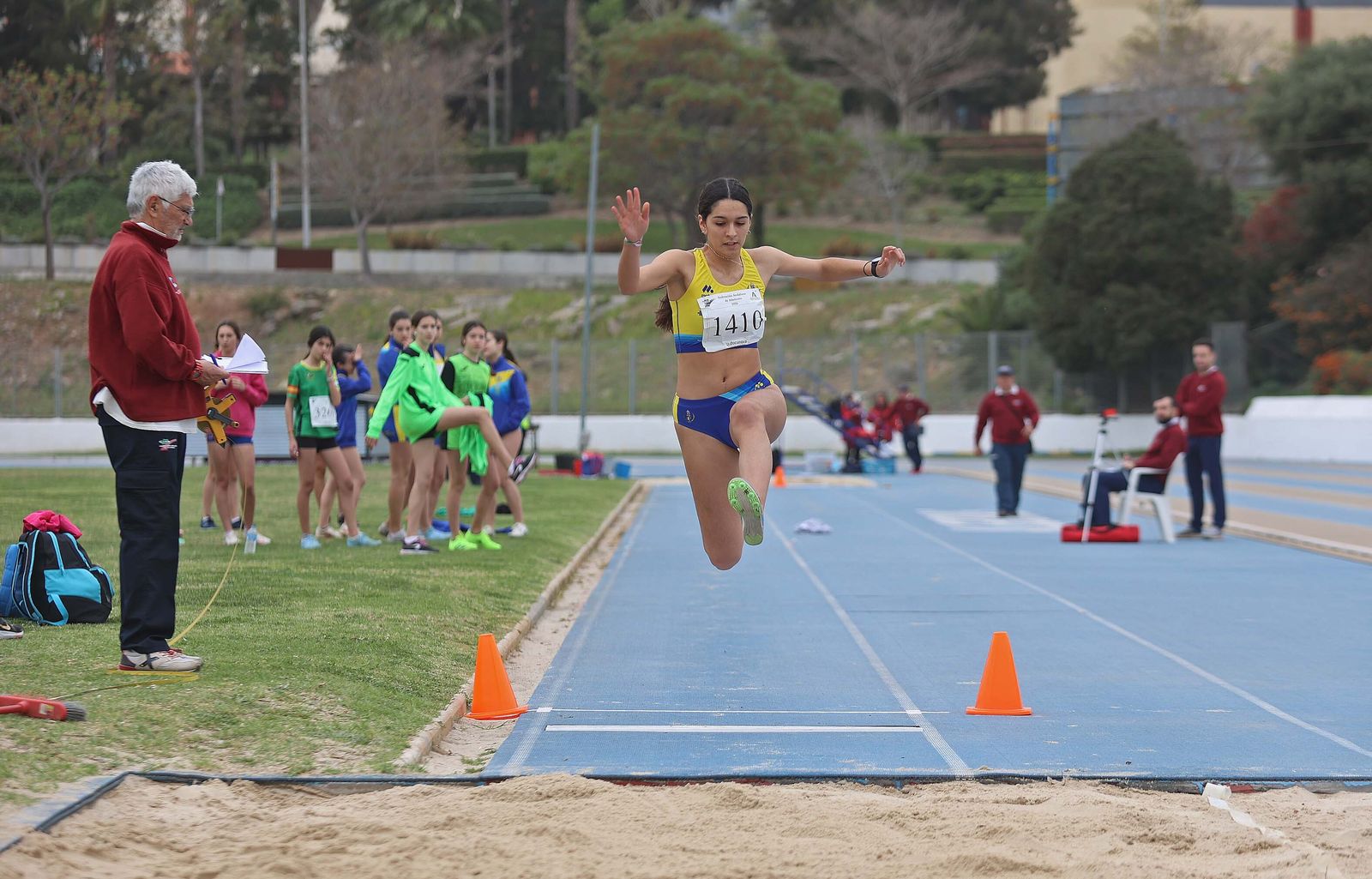 Fotos del cuarto control de invierno de la Delegación Gaditana de Atletismo en Algeciras