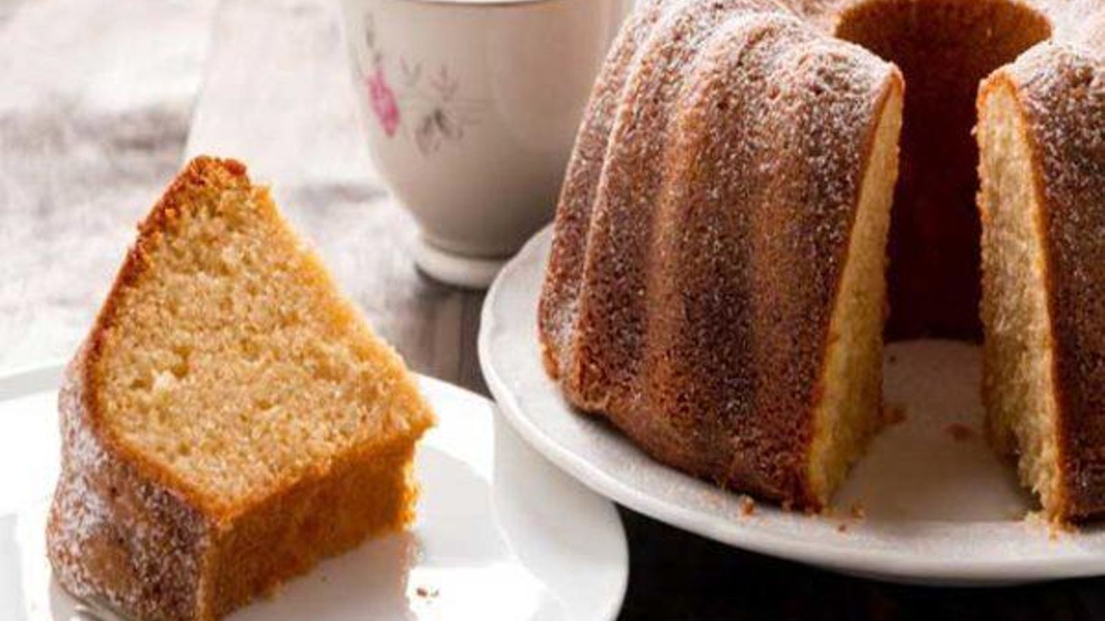 Bizcocho de castañas.