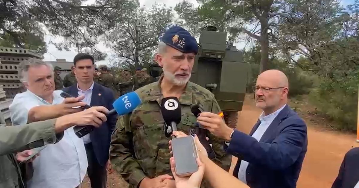 El Rey envía su apoyo a Toledo