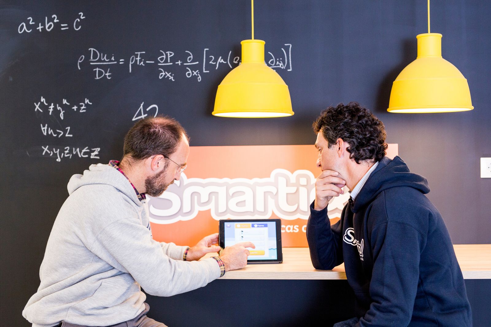 Daniel González de Vega y Javier Arroyo, fundadores de Smartick