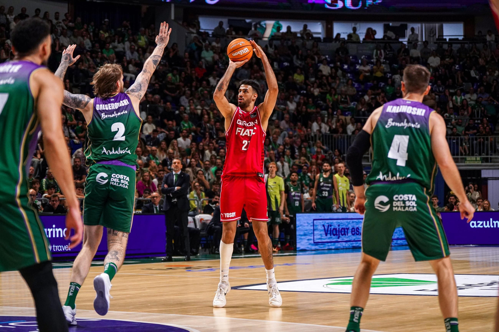 Unicaja-Girona, en fotos