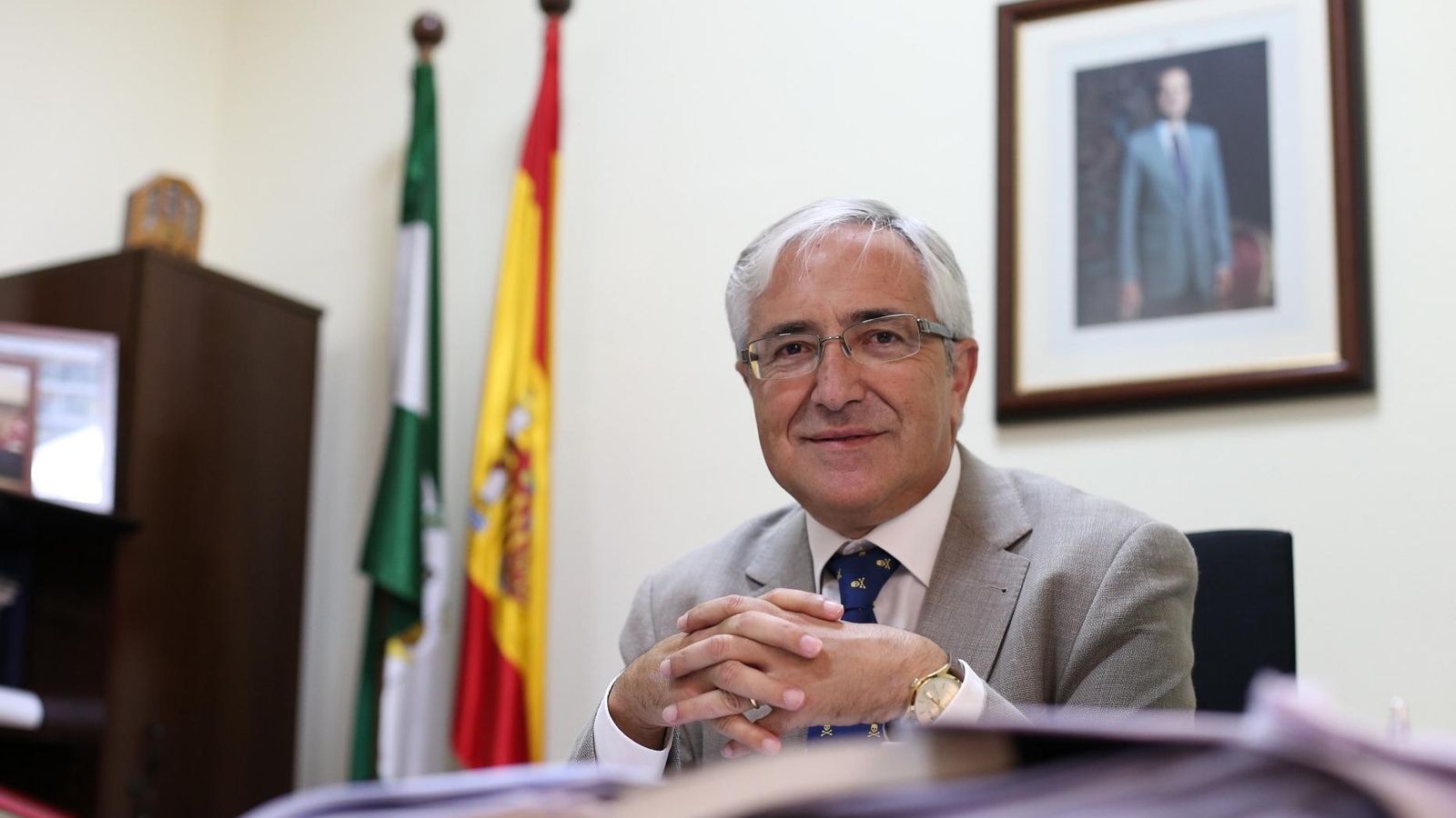 Luis Revilla, en su despacho