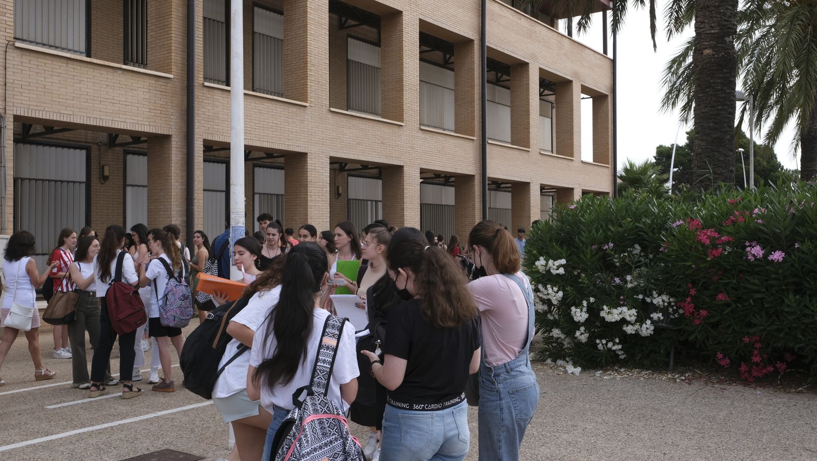 Imágenes de las pruebas de acceso de la PEvAU en la Universidad de Almería