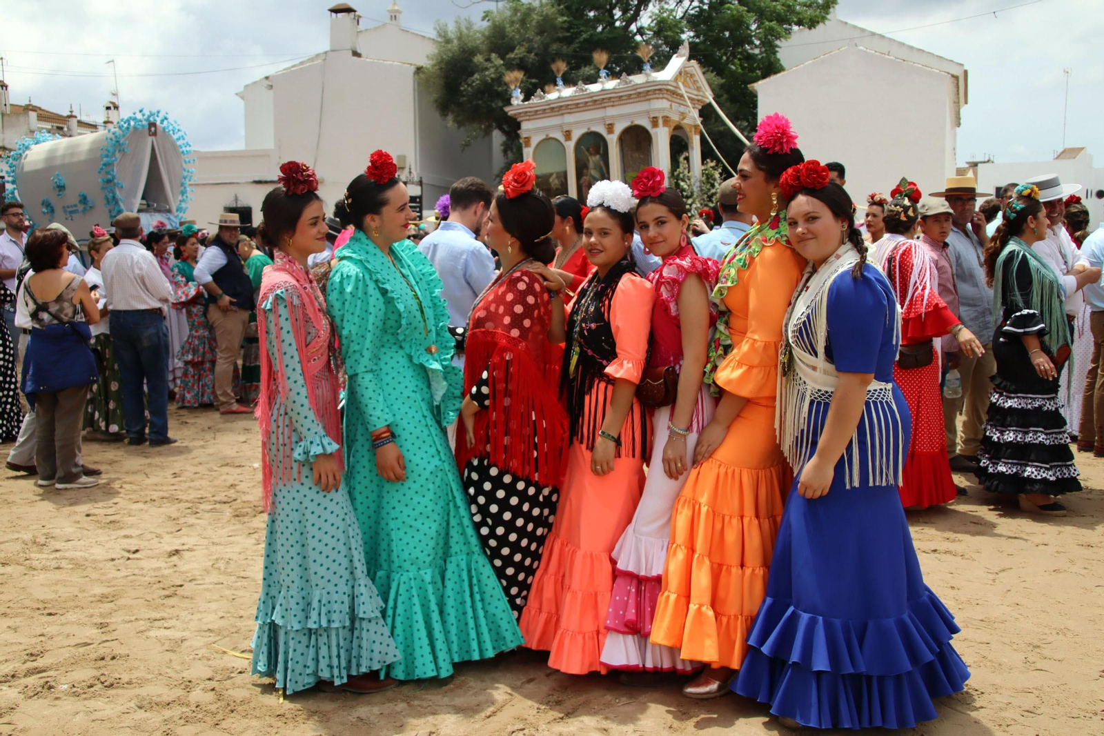 Así se vive la romería en las casas de la aldea