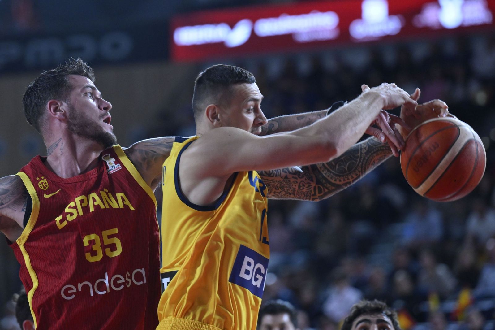 Las mejores fotos del España-Ucrania de baloncesto