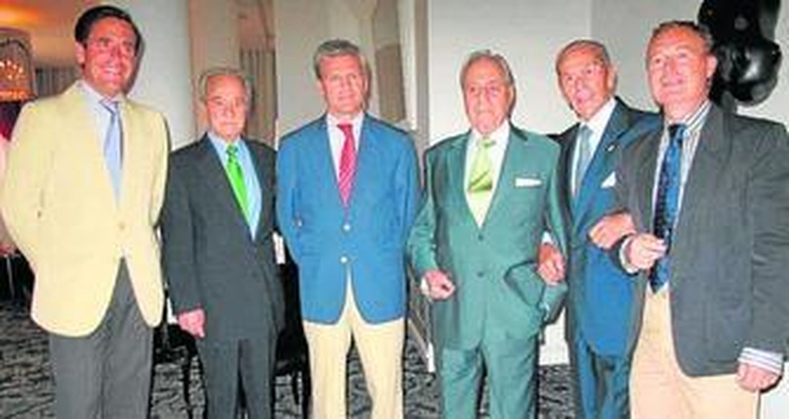 Eduardo Miura y Ramón Vila, cirujano jefe de la Maestranza.