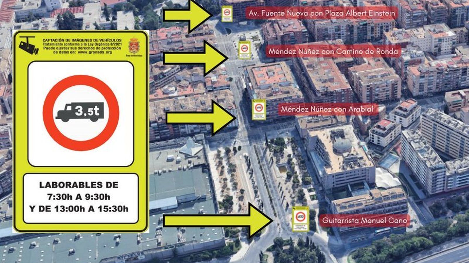 Nueva señalización.