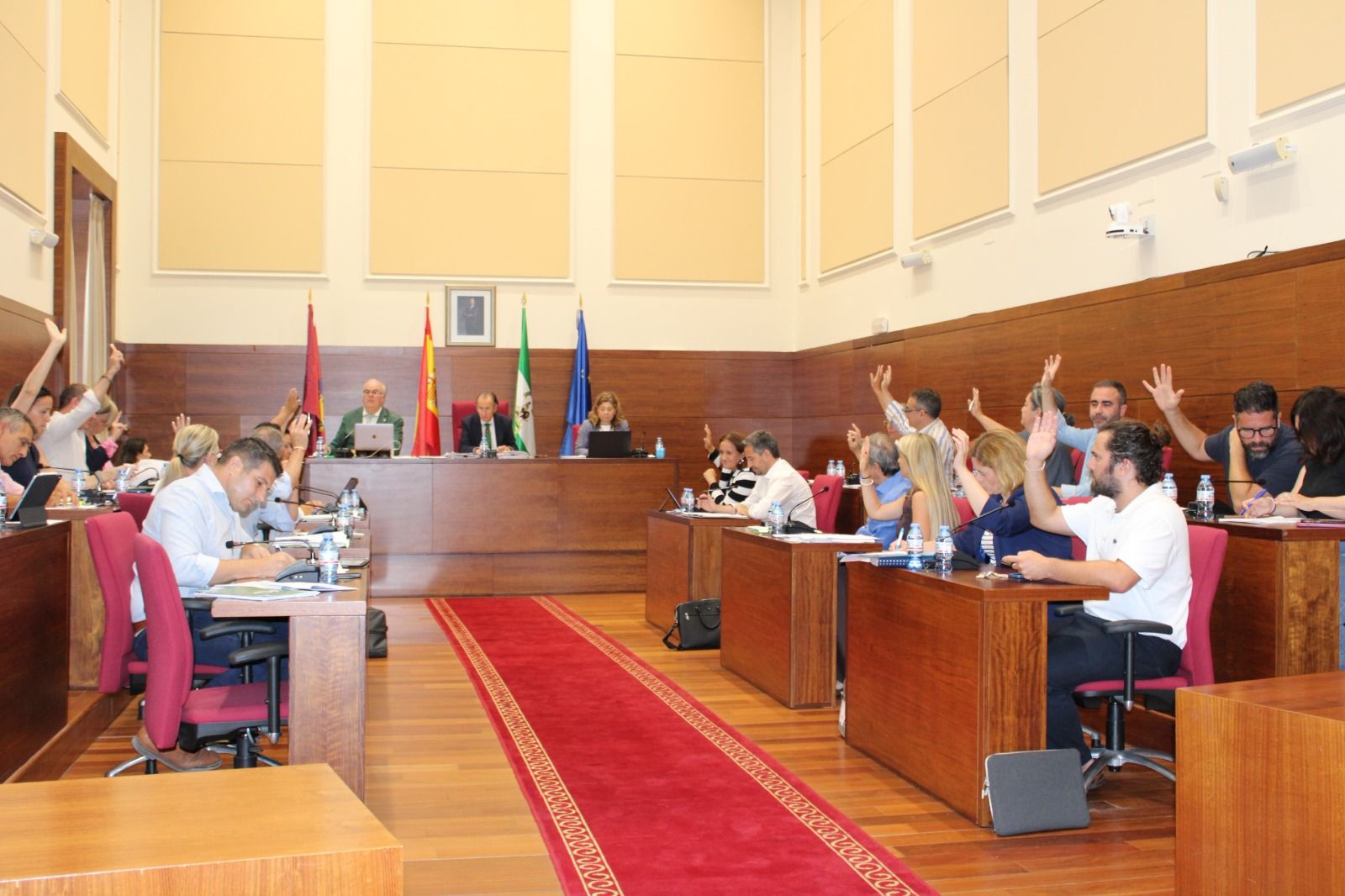 Una imagen de la sesión plenaria del pasado martes.