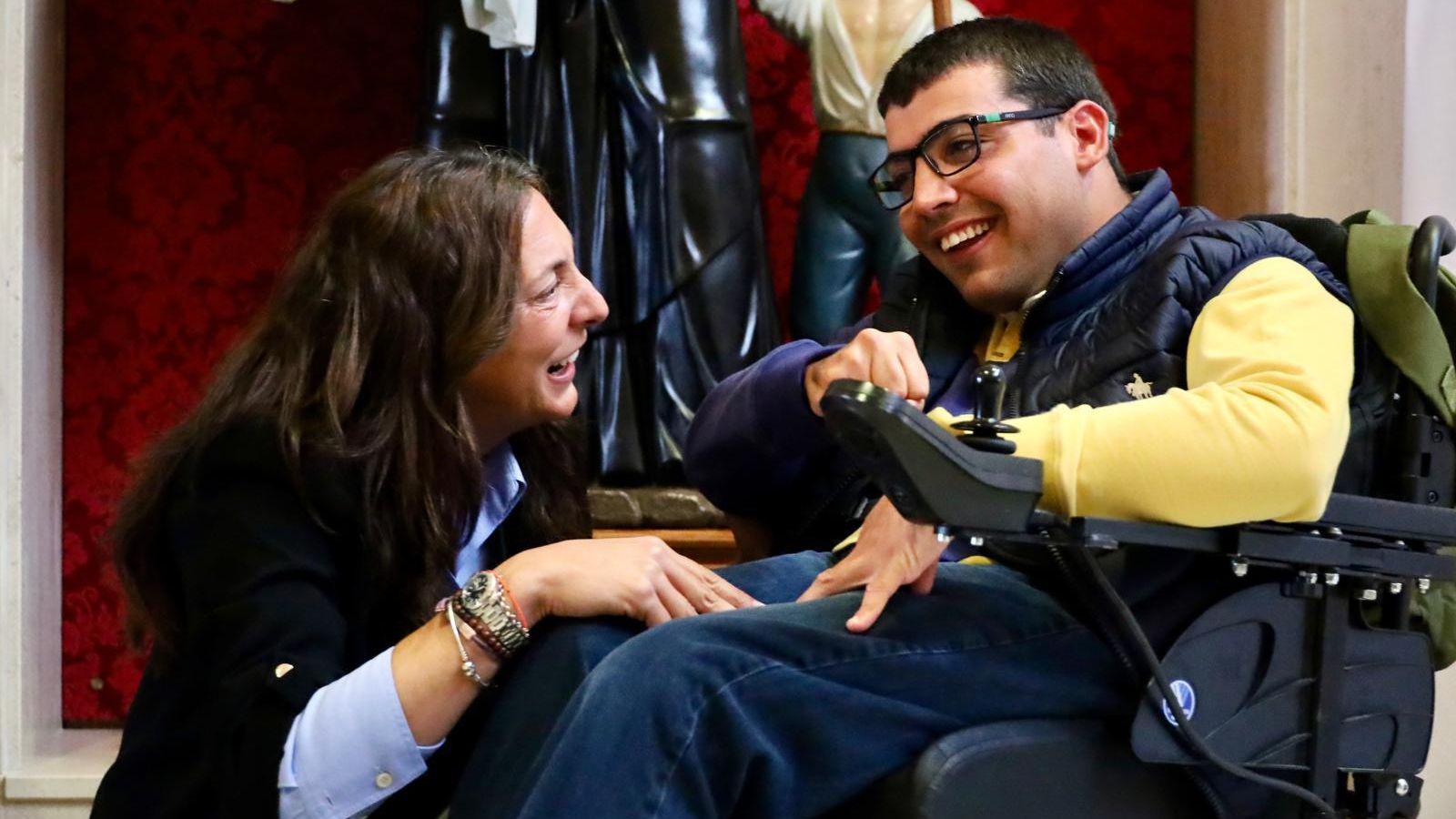 La Consejera de Inclusión Social visitó la Ciudad San Juan de Dios para unirse a la celebración de este cumple.